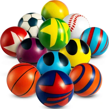 Multi Colors Custom Shape Promotional Toy Pu Anti Stress Relief Ball Kids Gift Squeeze Soft Roll Toy Stress Ball With Logo