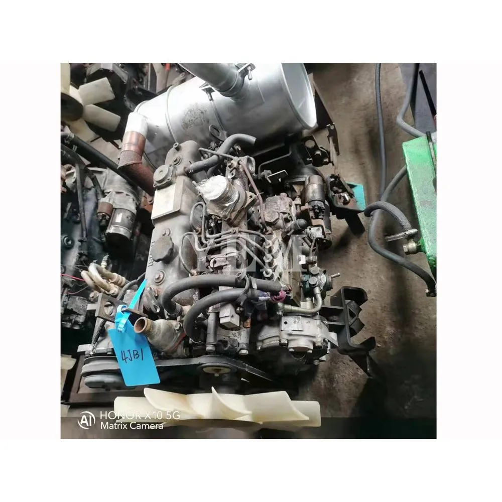 4JB1 Engine Used Complete Diesel Engine Assembly for Isuzu Engine Excavator 4