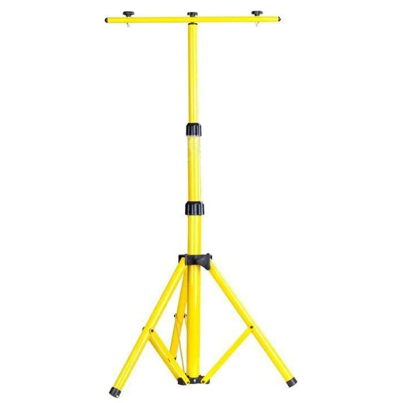 1.6M 2M 3M Yellow Metal Support Custom Black Red S Shape Type Floodlights Projector Triangle Bracket Tripod Holder Stand.