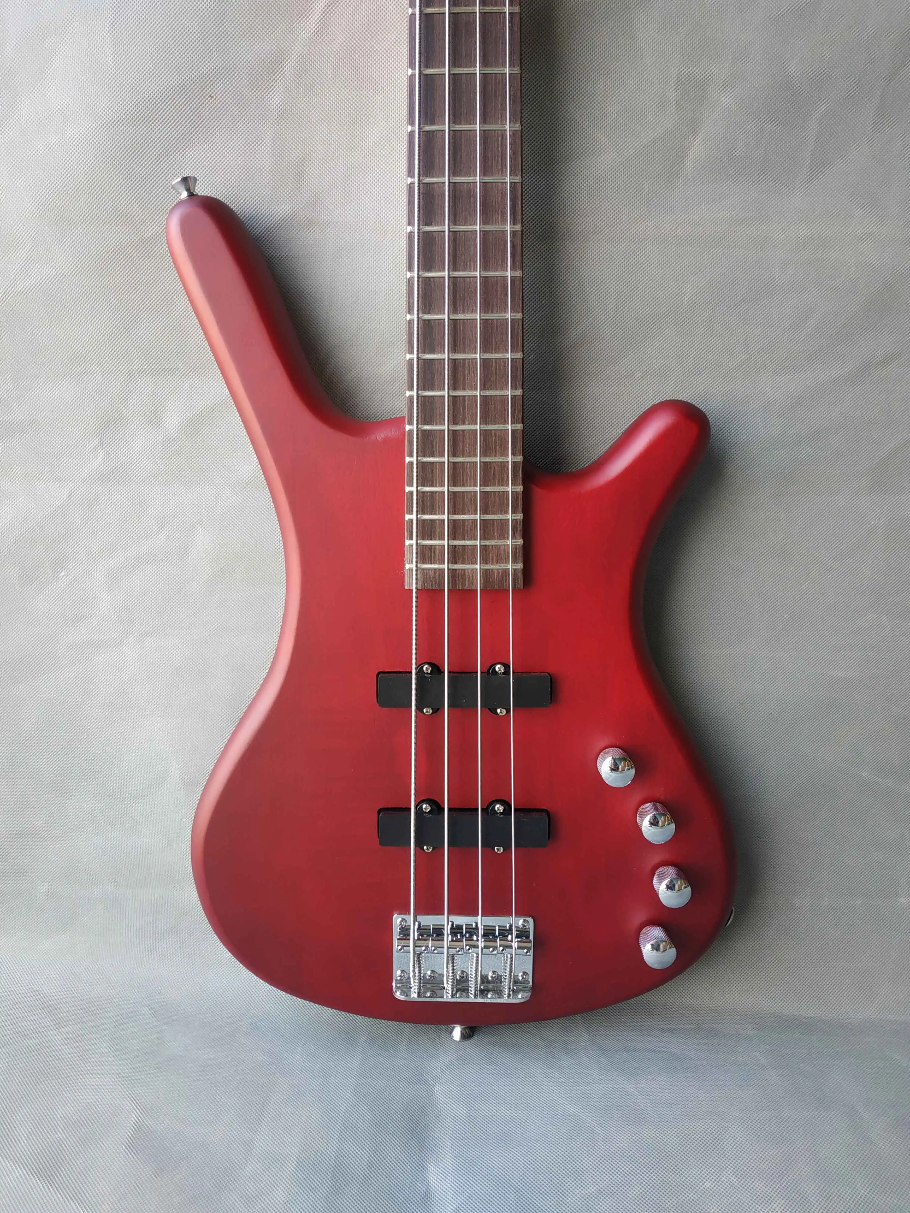 Electric Bass Guitar Oem 5 Strings Mini Travel Bass Custom Musical