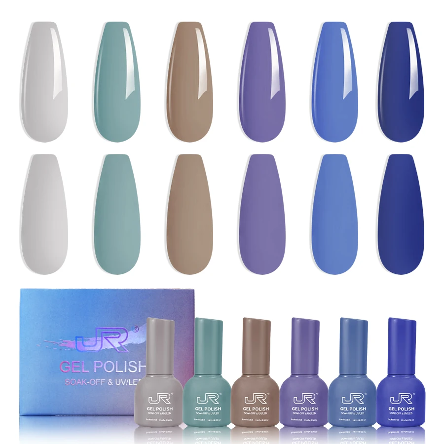 beauty products for women 120 Colors JR Nail Polish Private Label UV Gel 15ml Soak off Gel Polish kit nails supplies salon