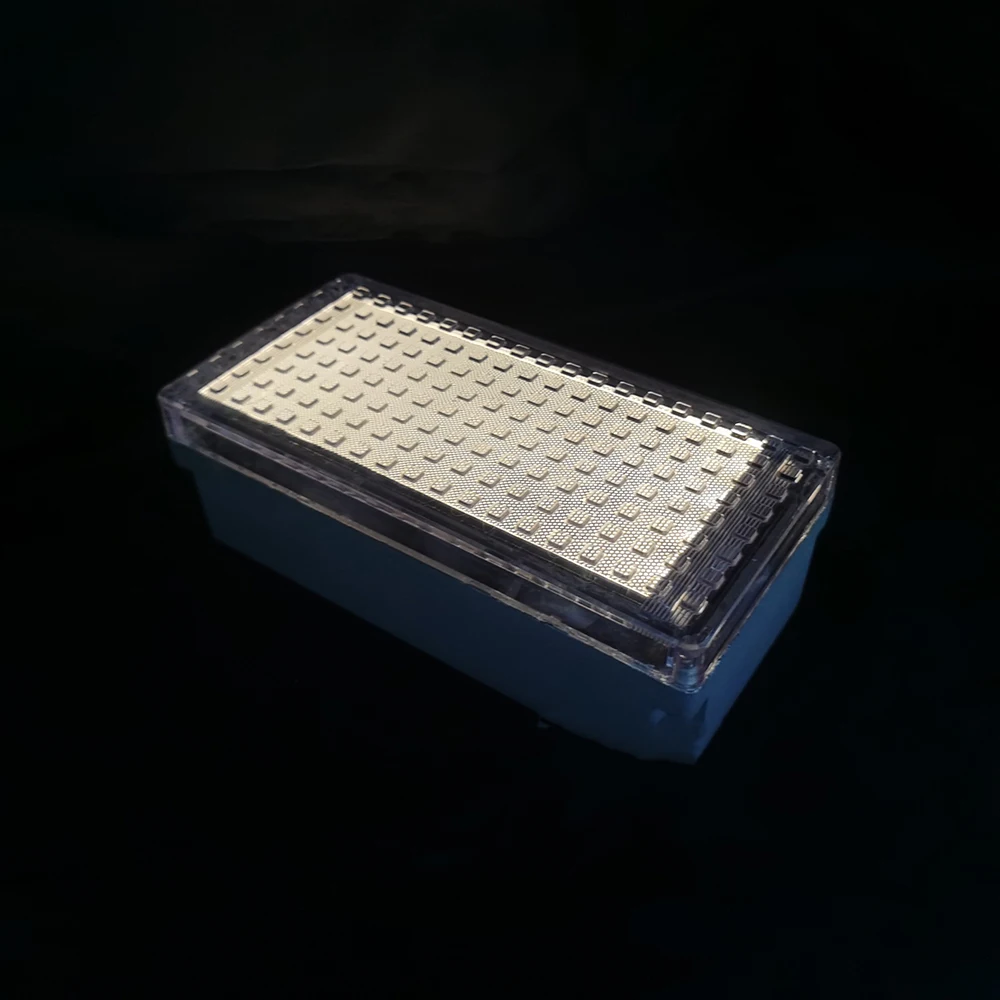 Outdoor LED IP68 Waterproof Landscape Lighting Square Rectangle Solar Brick Paver Lights for Walkway Driveway Patio Pool Deck