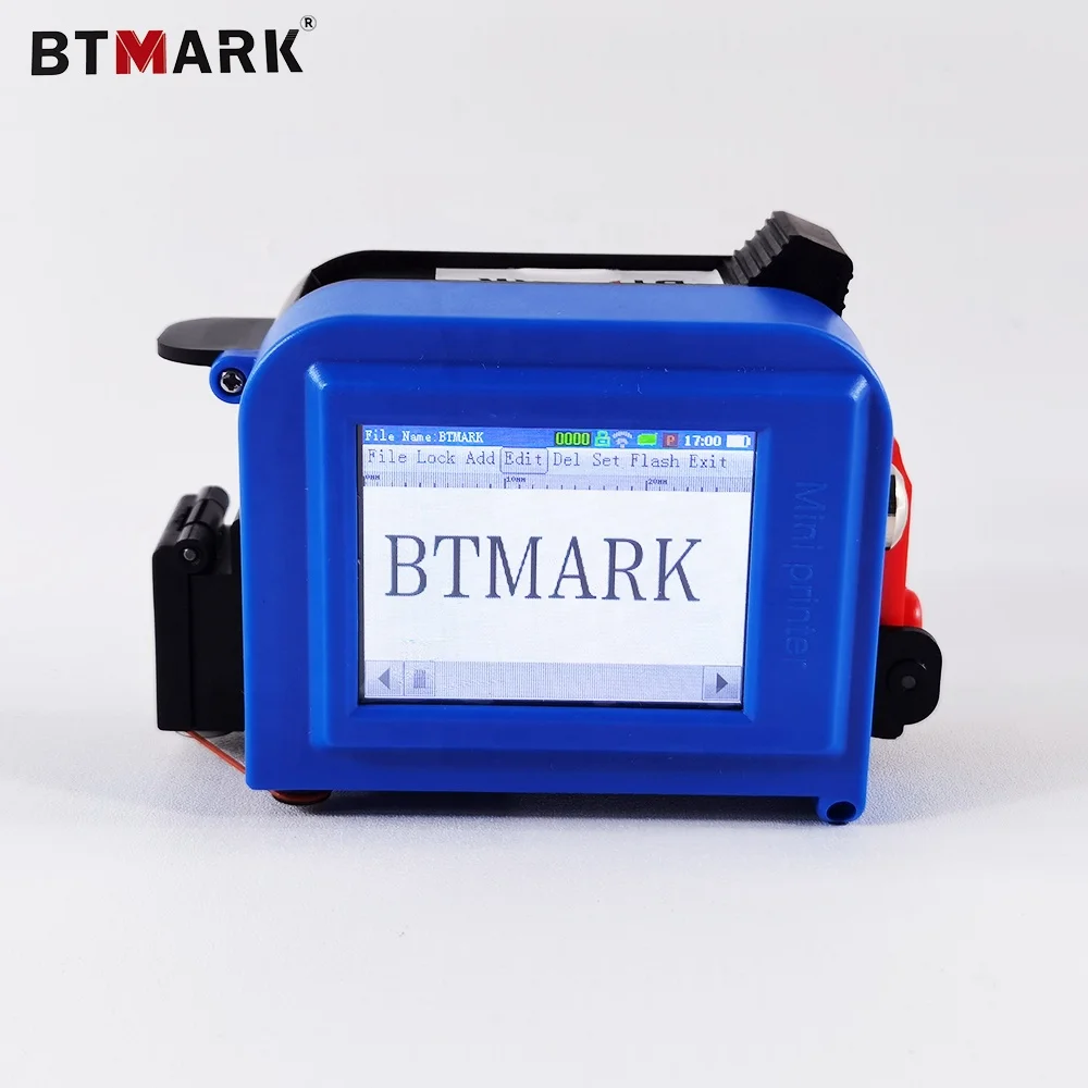 Portable Mini Inkjet Printer Handheld Batch Coding Machine Mini Portable Printer for Bottle