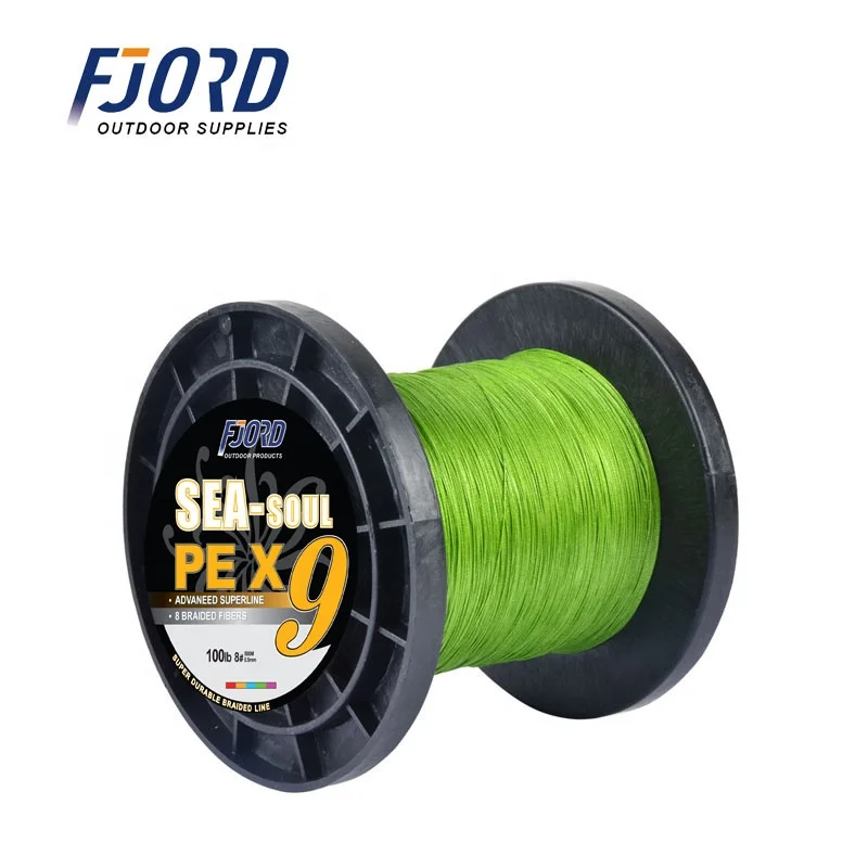 FJORD 300m 4X 8X 9X Multifilament Braided PE Fishing Line Strong Power for Deep-Sea River Lake Stream Fishing