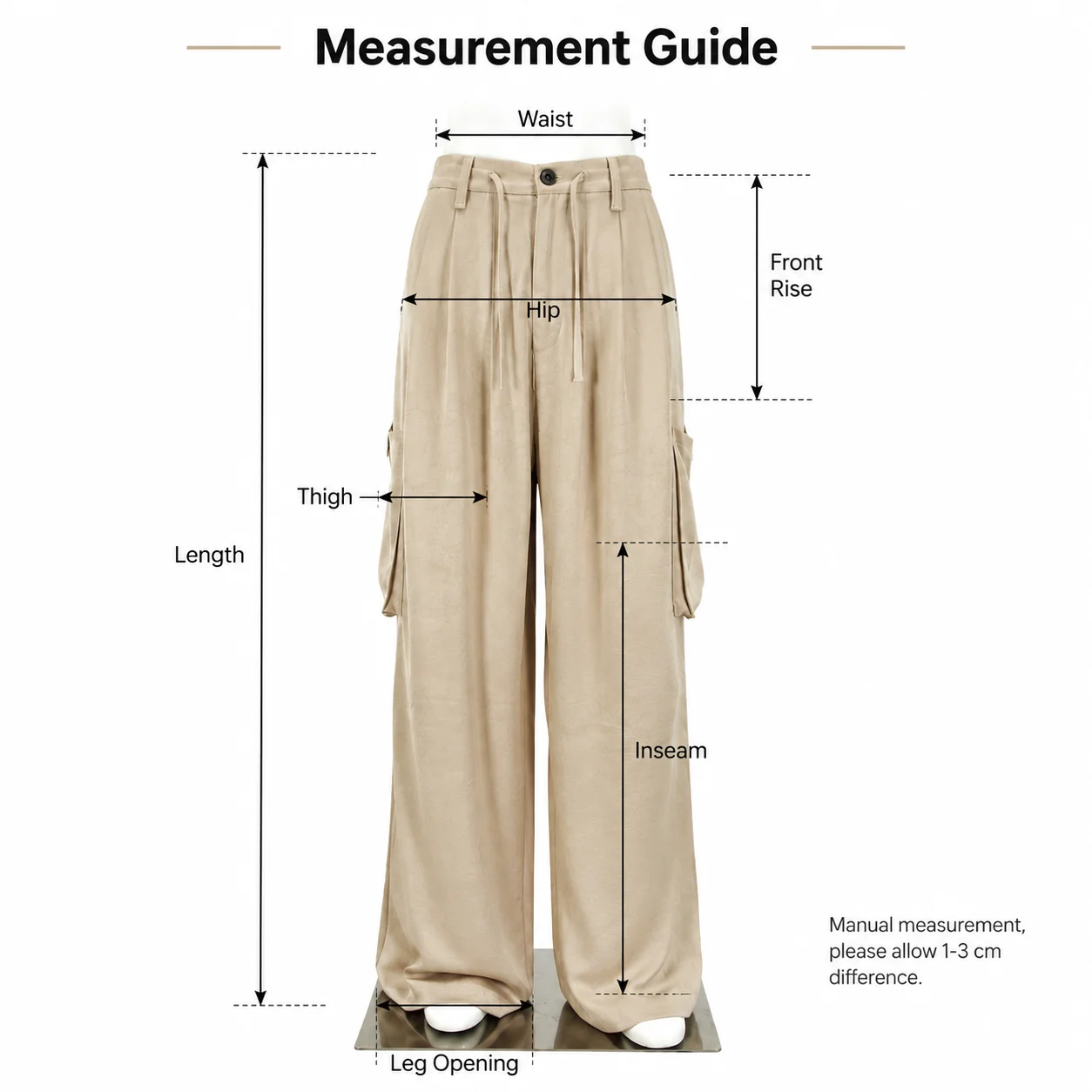 Size measurements