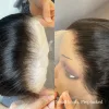 Natural Black 180% Density wig