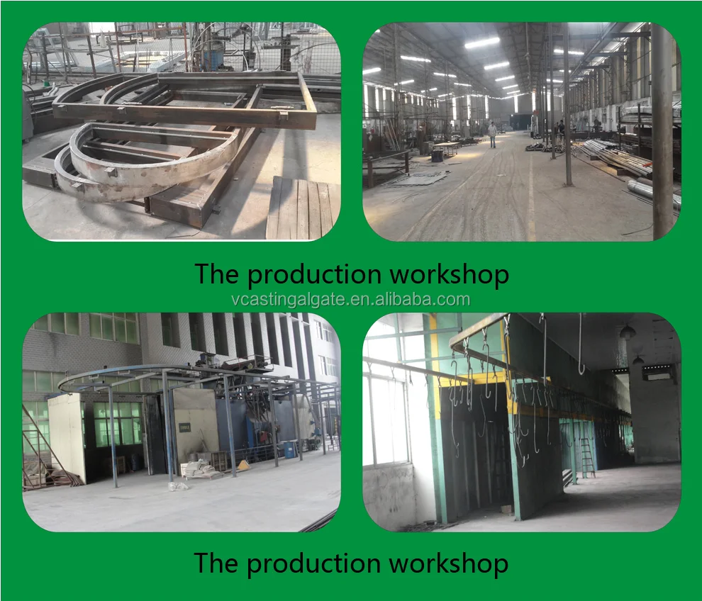 Wrought Iron Double Door Steel Entry Door With Transom And Sidelight