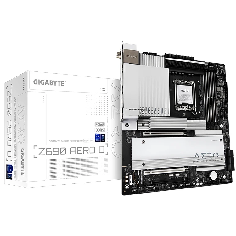 Gigabyte Z690 Aero D (rev. 1.0) Motherboard With Intel Wifi 6e Ax210  Supports 12th Gen Intel Core Series Cpu/i9/i7/i5 Processor - Buy Z690 With 