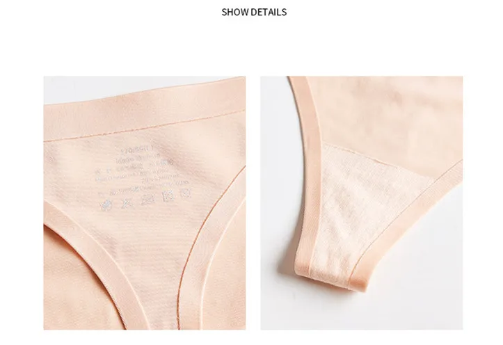 Wholesale Seamless Breathable Panties Underwear Bezszwowe Majtki Dikissiz Kulot Sexy No Show G