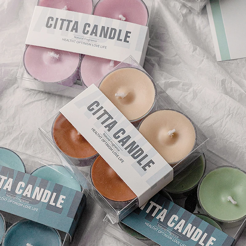 High Quality 4 Pack Non Toxic Essential Oil Smokeless Multi Color