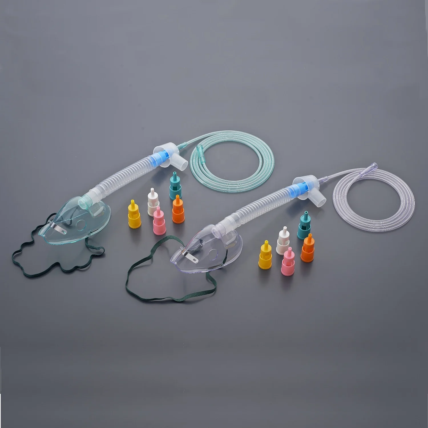 Medical Oxygen Mask With Nebulizer Disposable PVC oxygen mask with tube Non Rebreathing Face Mask with Reservoir Bag factory