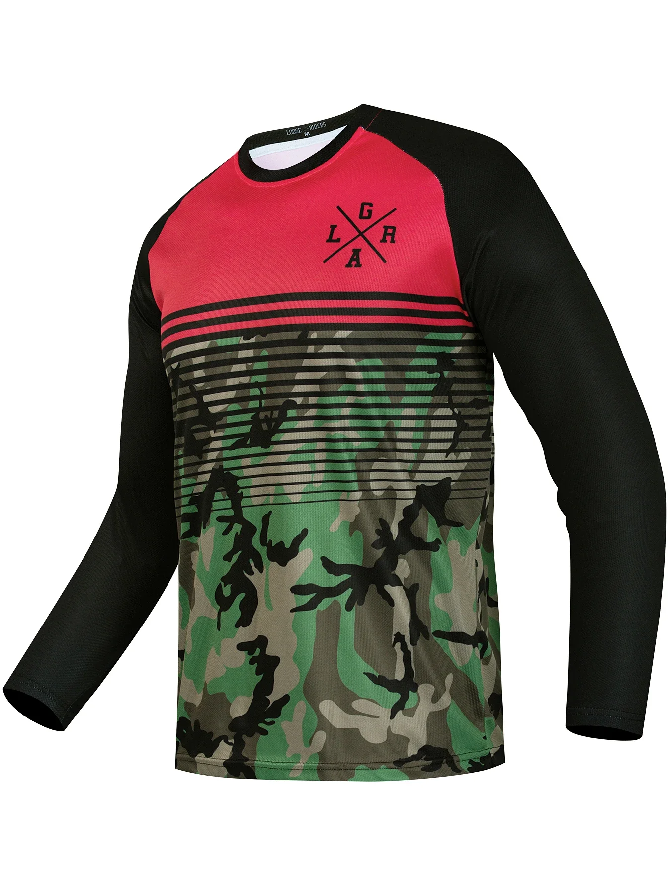 Men's Downhill Cycling Jersey Loose Rider Mountain Bike Jersey Cross  Country DH Motorcycle Downhill Jersey Enduro Mtb Shirt