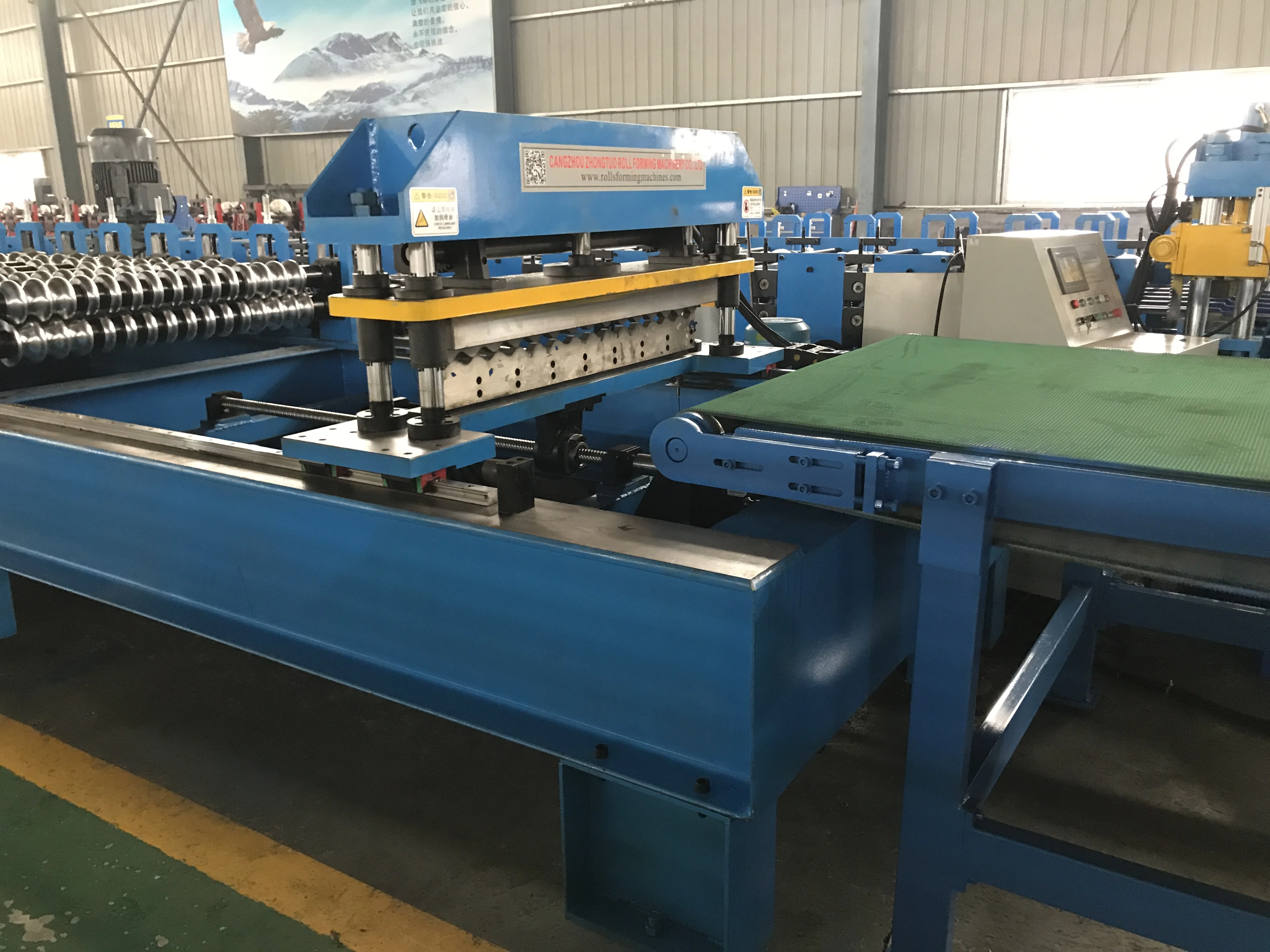 Ztrfm Manufactured In China Roofing Sheet Making Machine Corrugated