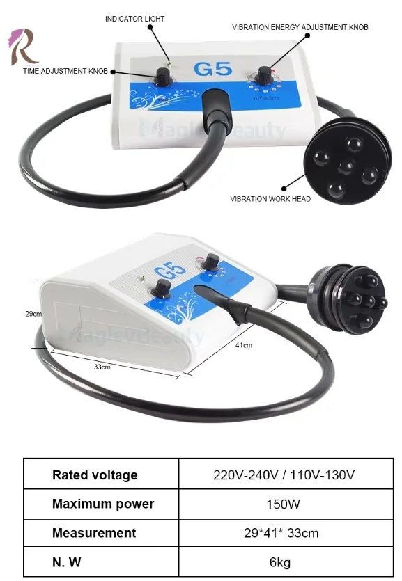 G5 Body Massager Machine G5 Vibrating Body Massager Slimming Machine Vacuum  Mini G5 Slimming Massage Machine