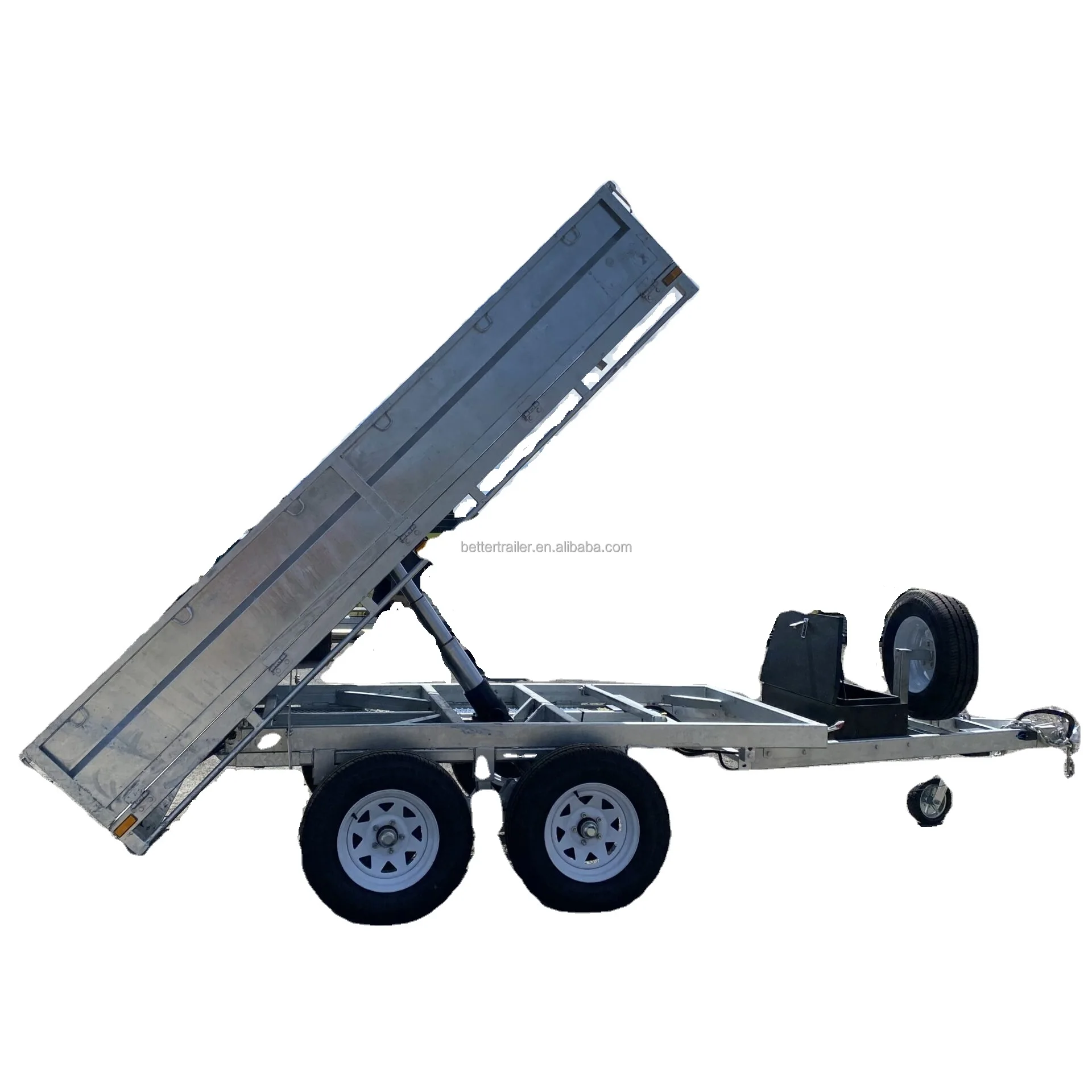 Utility Hydraulic Toolbox Fluid Box Tipping Dump Trailer - Buy Tipping ...