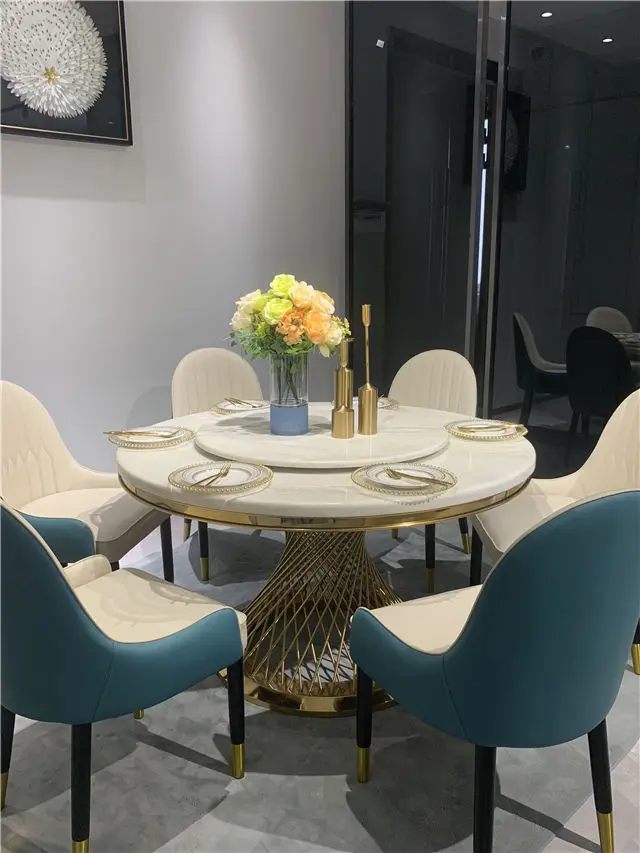New Design Modern Luxury Dining Table High Quality Furniture Kitchen Dining Tables Buy High Quality Dining Table Dining Table Modern Luxury Furniture Kitchen Table Dining Product On Alibaba Com