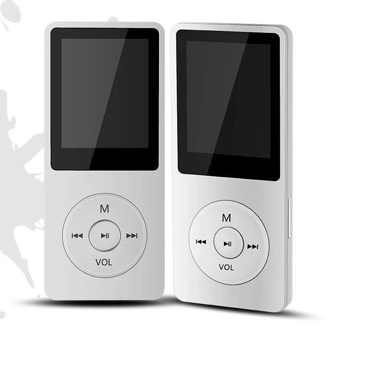 Portable BT MP3 MP4 Push Button Student Listening High Quality Music Player E-book Playback