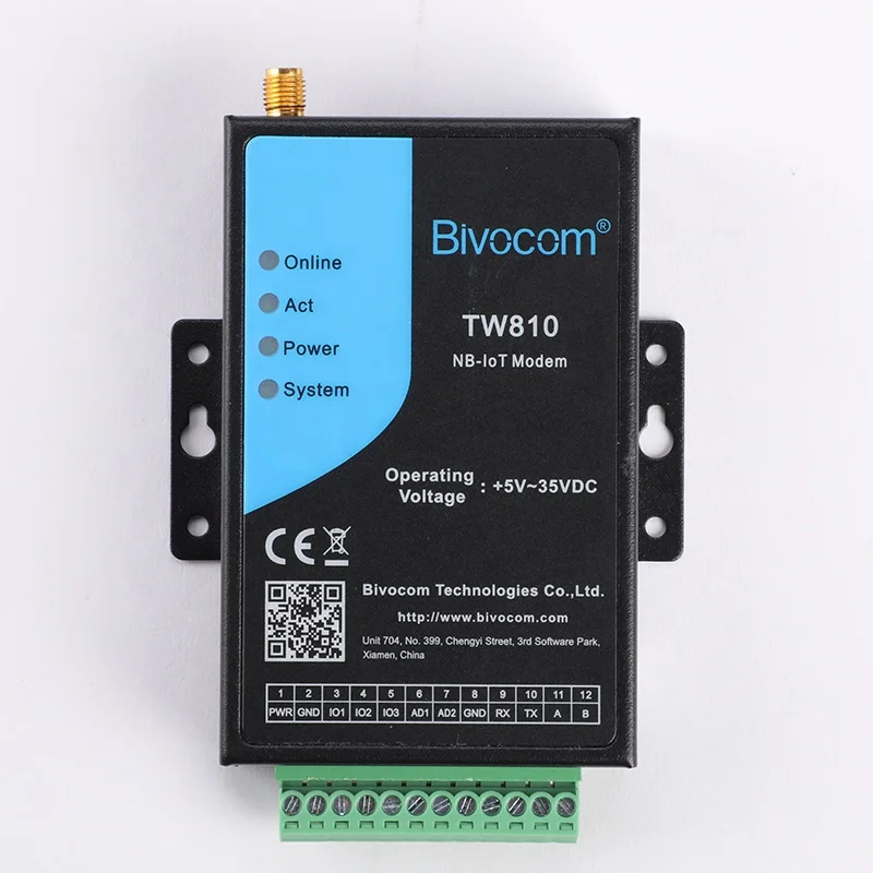 Bivocom Modbus SMS Alarm Cellular Modem GPRS IP Modem GSM Data Receiver for ATM POS