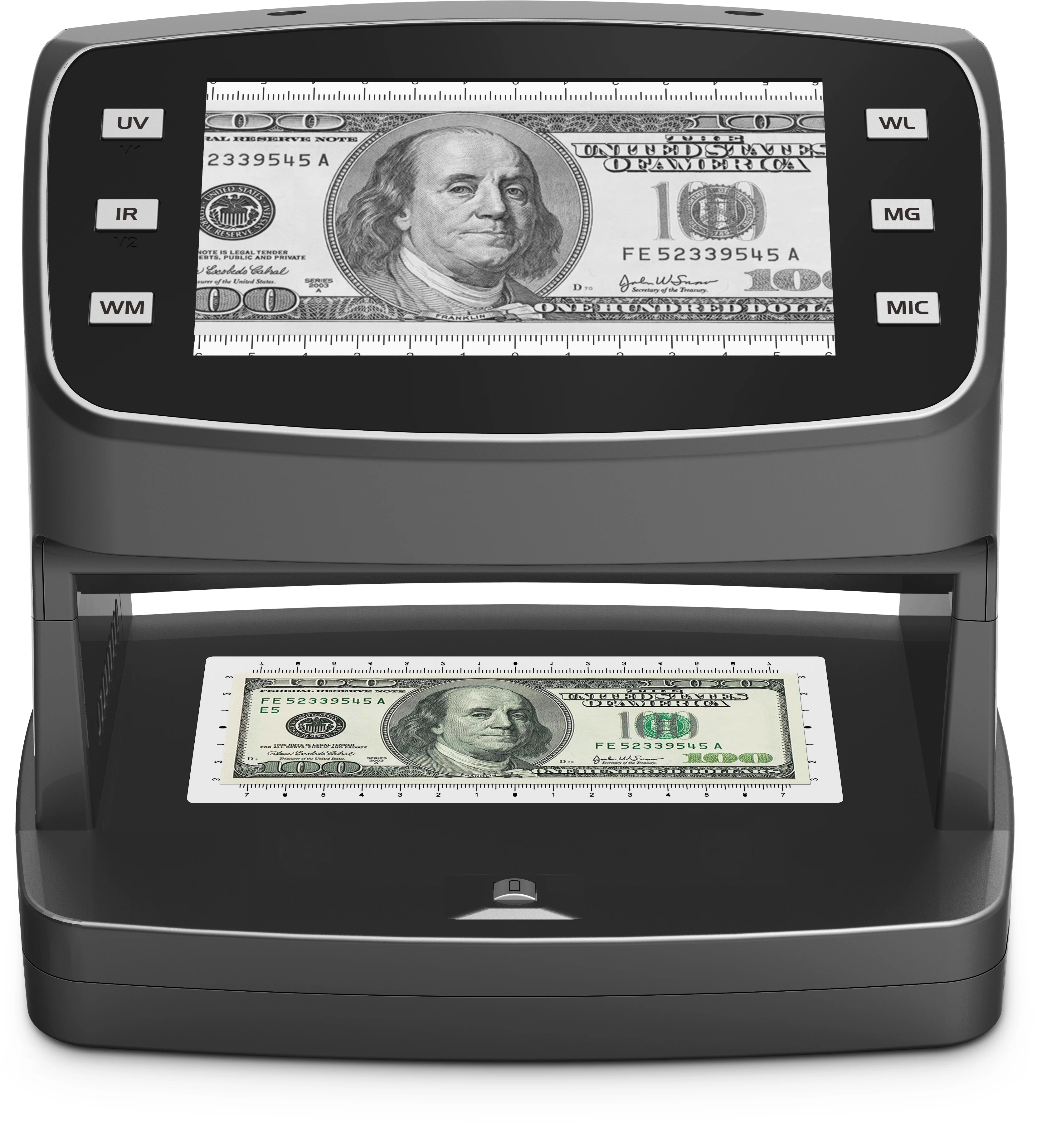 Dual Band Infrared Camera Money Banknote Bill Cash Currency UV Detector