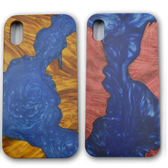 Stable Wood Resin Phone Case - Hand Crafted & Fashionable