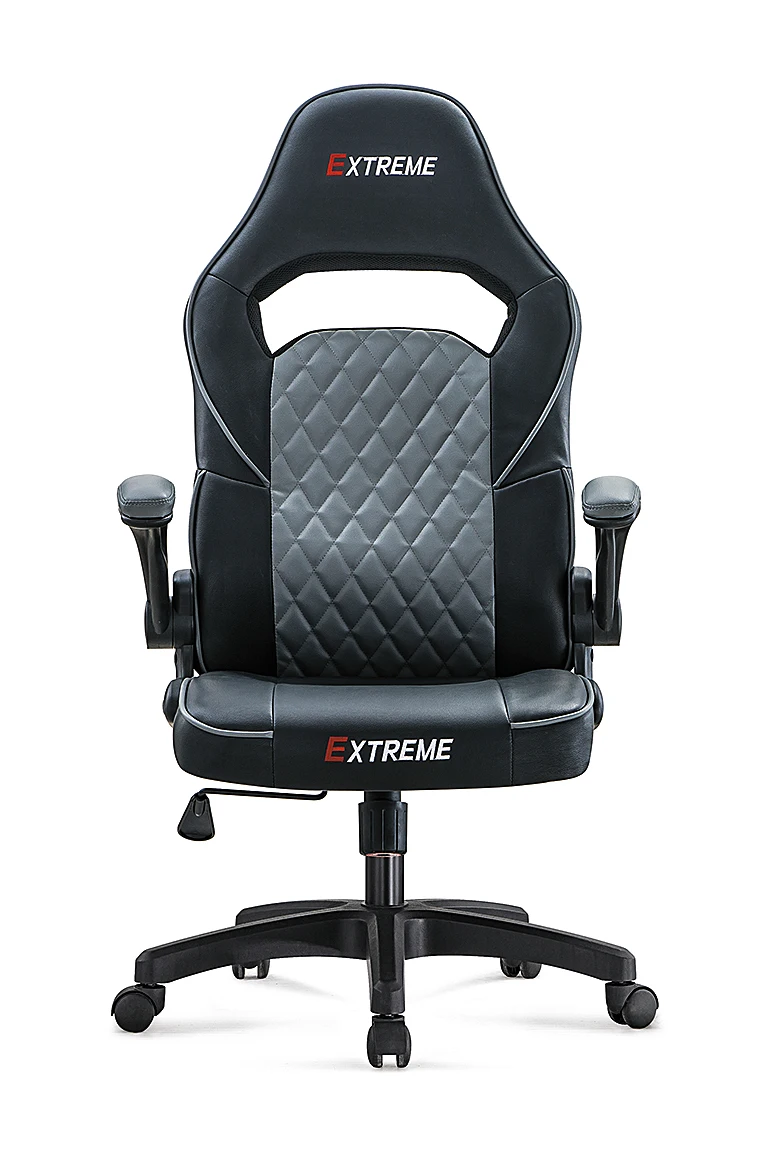 Blue Leather Convertible Chaise Gaming Chair Free Delivery Spare Parts Ergonomic Sponge aperçu 6