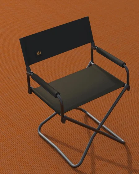 JP Aluminum Alloy Frame Outdoor Lounge Chair Folding Fishing Chair Beach Camping Picnicking Chair