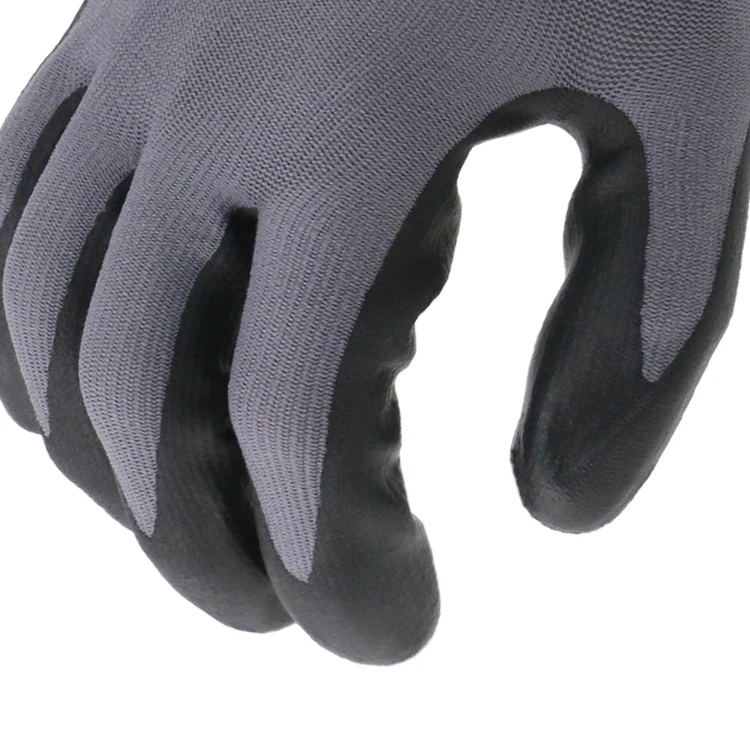 MaxiPact Custom Grip Gloves Arbeitshandschuhe Nitrile Coated Safety Gloves Work Wholesale Handschuhe Guanti Da Lavoro