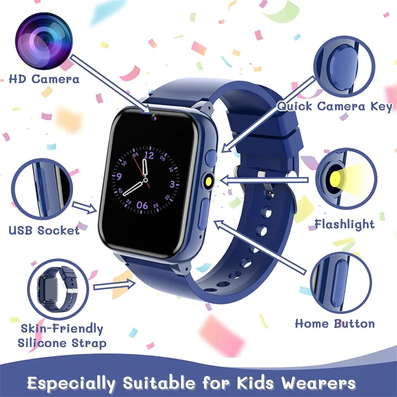 S10 Smart Watch for Kids Fun, Learning, and Safety