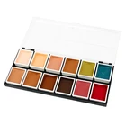 Effects Activated Special Effects SFX Quick Drying Cream Alcohol Activated Face Paint Makeup Palette