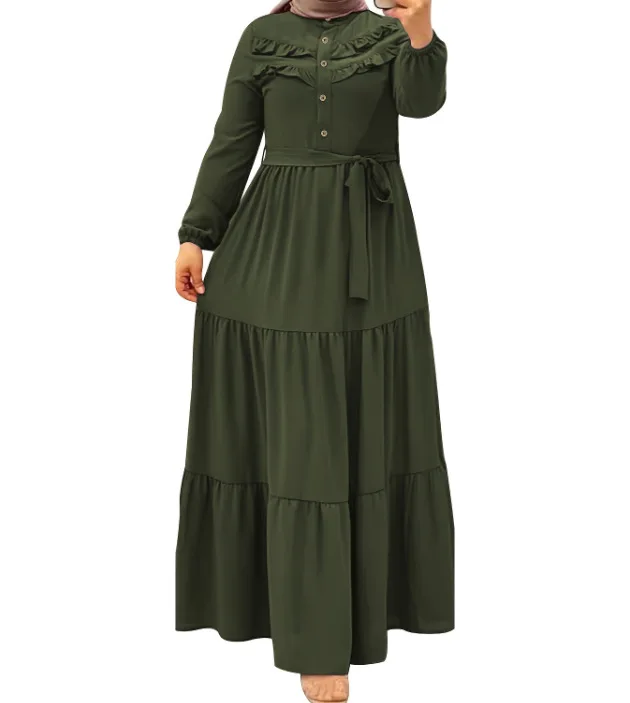 Abaya de Luxe en Crêpe de Polyester – Fabricant Vêtements Musulmane 2026 Grossiste Turquie