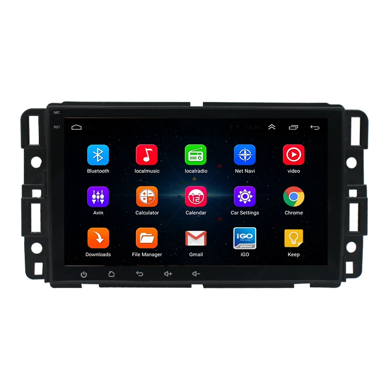 Android Car Radio 7 Inch Double Din 2din Car Dvd Player for GMC Acadia Denali Sierra Yukon Savana Chevrolet Silverado 1500 2500