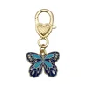 Er766-farfalla blu singola-4,5*2,2 cm-5 g