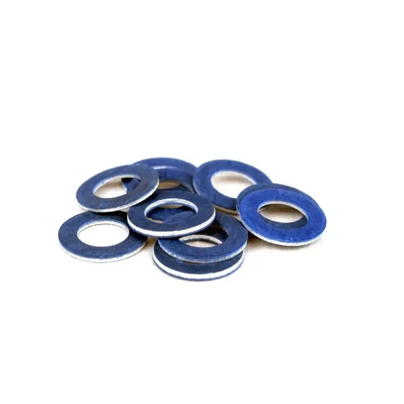 For 1985-1995 Toyota MR2 Engine Oil Drain Plug Blue Seal Washer Gasket Rings 