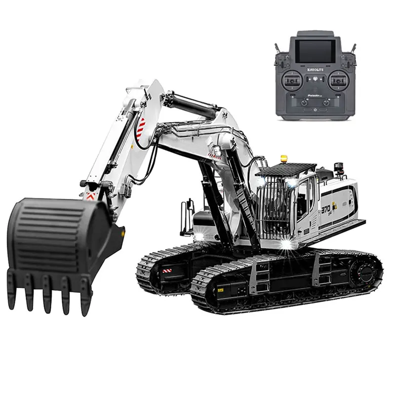 Rc Toys Hydraulic Excavator Digger Truck Upgraded K970-100 Rc Brushless ...