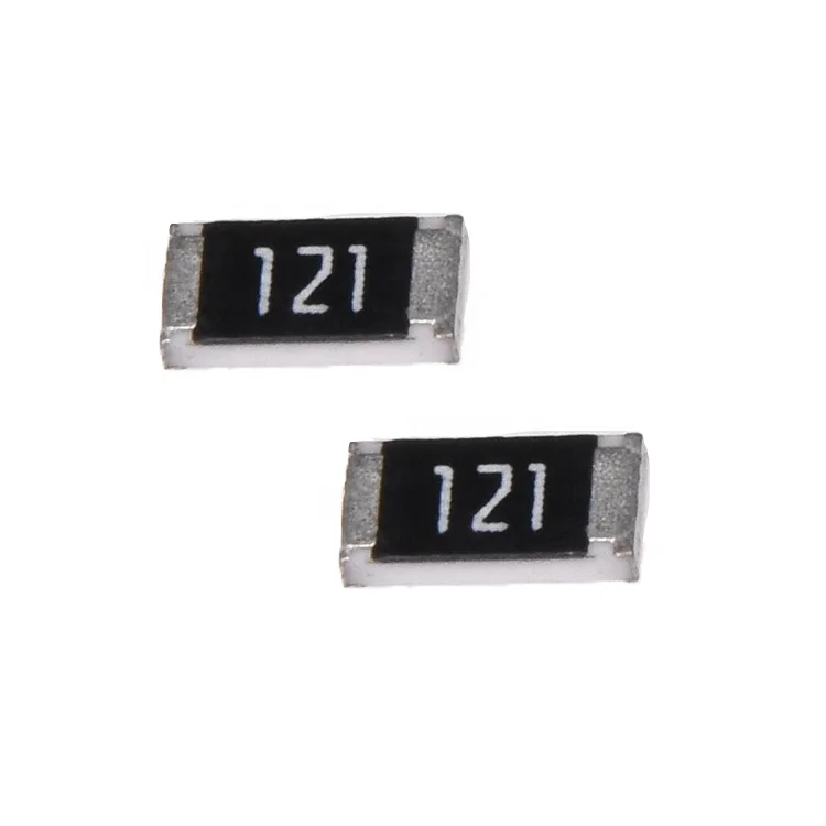 Jeking Résistances à couches épaisses – SMD, 120 ohms, 500 mW (1/2 W), tolérance 5 %, coefficient de température 100 ppm/°C, référence RC1206JR-7W120RL
