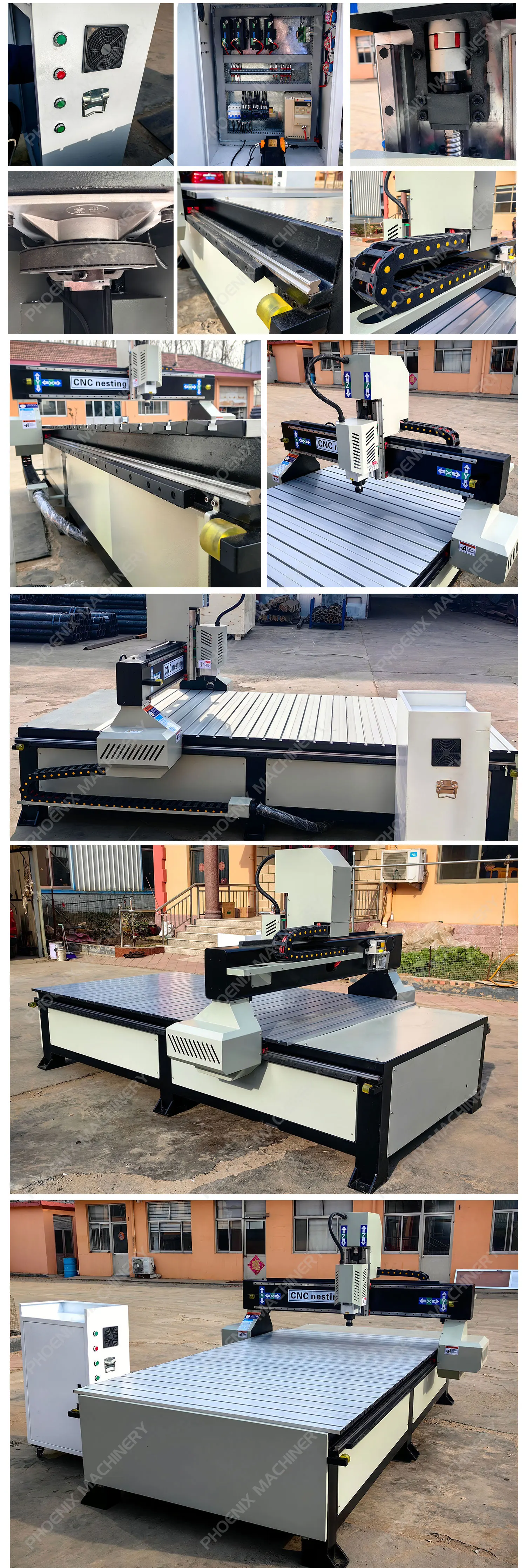 Cheap Used Second Hand 1325 Step Motor Wood CNC Router Machine Price ...