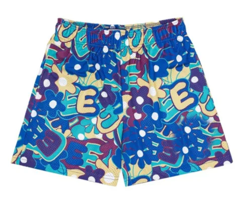 streetwear Custom  Polyester Casual Fiess Running Loose Men Basketball Mesh Summer Shorts457_voghion.com