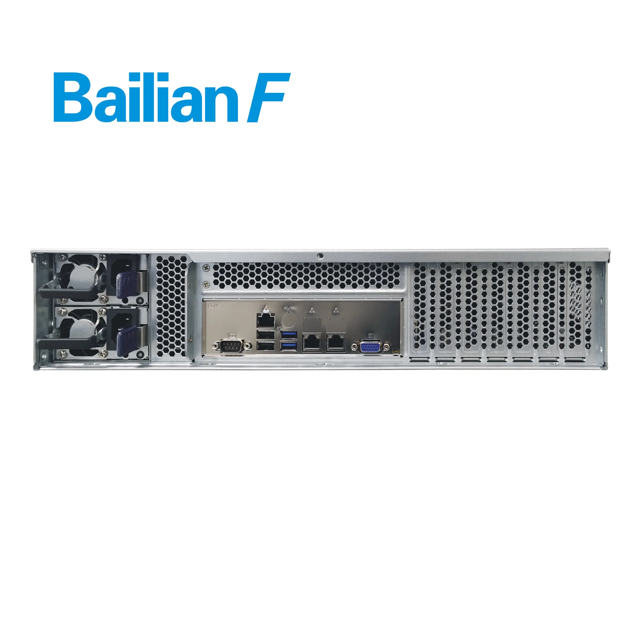 Customizable 2U Rack Server Chassis Low Price Mini ITX 8Bays 6GB SATA/6GB MINISAS/12GB MINISAS Backplane Hot Swap 12GB SATA/12GB