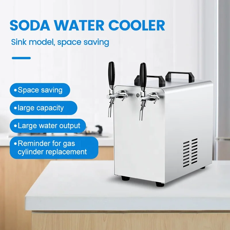 Factory Supply OEM Drinking Water Soda Cooler POU Dispenser Desktop CO2 Bottle Filling Station Soda Water CoolerFor Wholesale