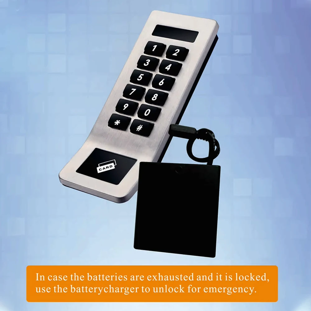 Drawer File Cabinet Smart Card Door Lock RFID Electronic Password Wooden Smart Cabinet Lock for Drawers Locker Lock