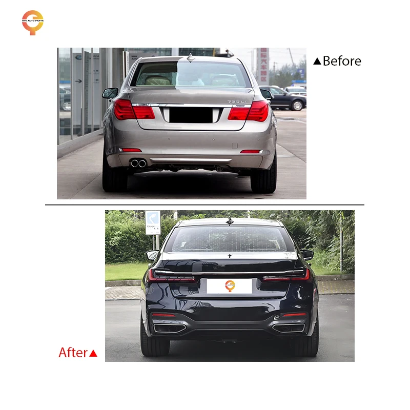 Conversion Kit BMW 7 Series F01 F02 Body Kit Upgrade to G12 Sport Bodykit for BMW F02 Year 2009-2015 Facelift Car Accessories