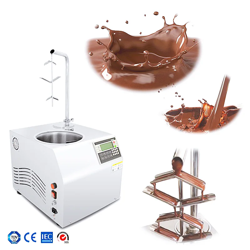 ステンレス製チョコレート溶解・テンパリングマシン/カカオ豆加工装置
