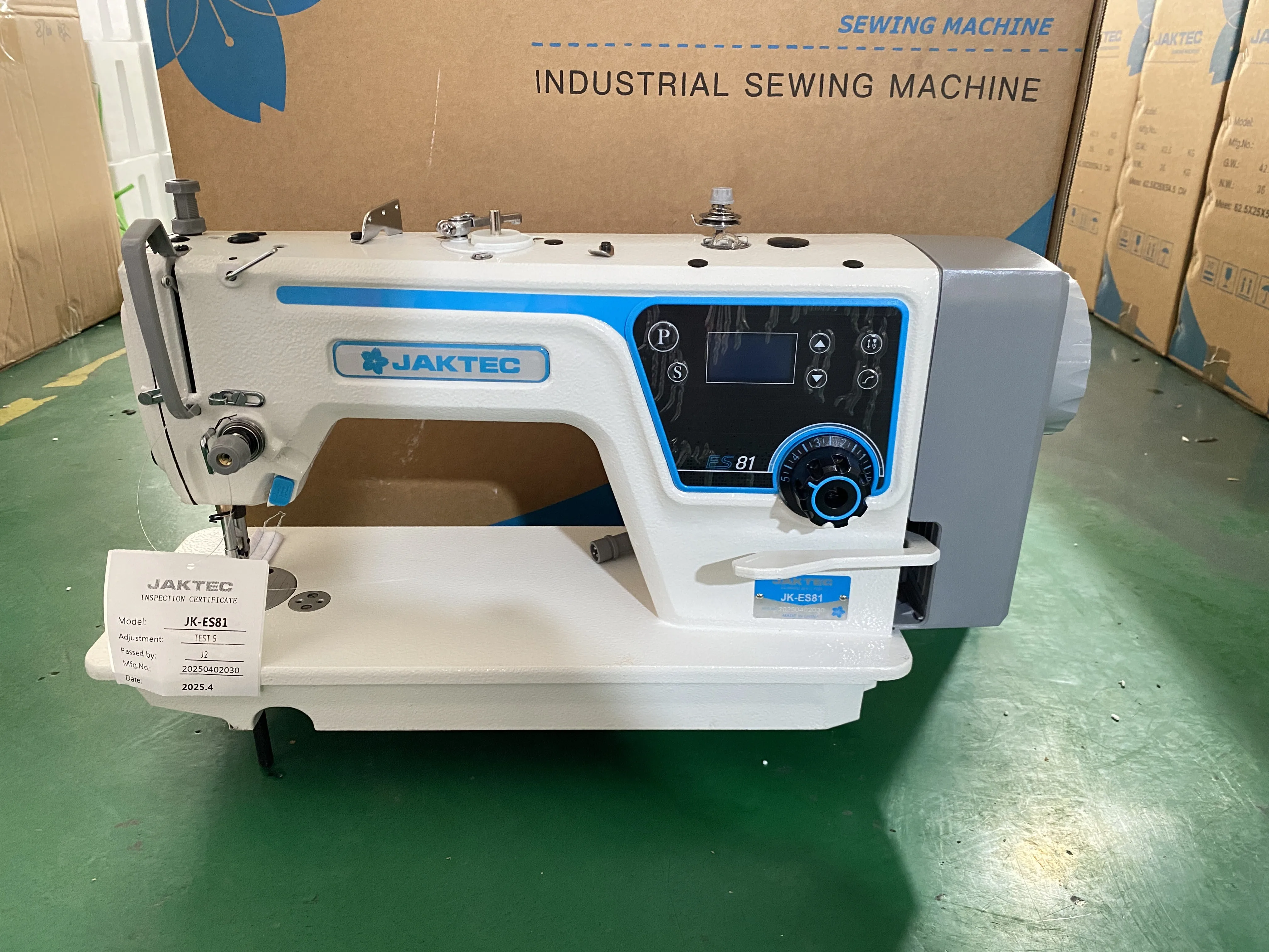 JK-ES81 Direct-Drive Single Needle Lockstitch Sewing Machine