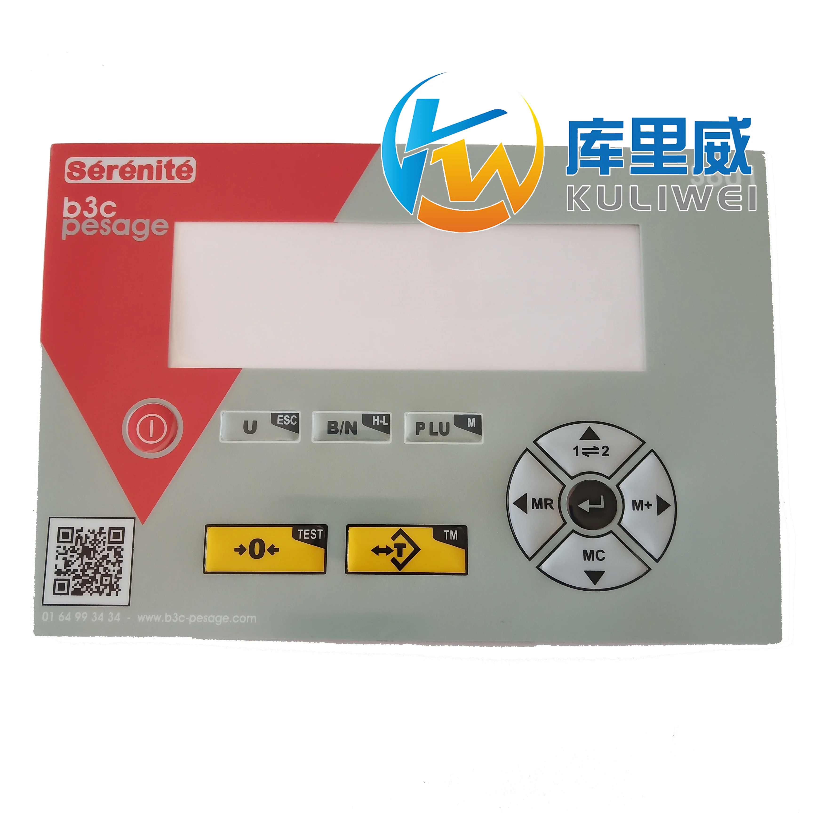 Custom LCD Screen Panel Sticker Acrylic Control Panel Pvcsticker Button Film Switch Panel Sticker