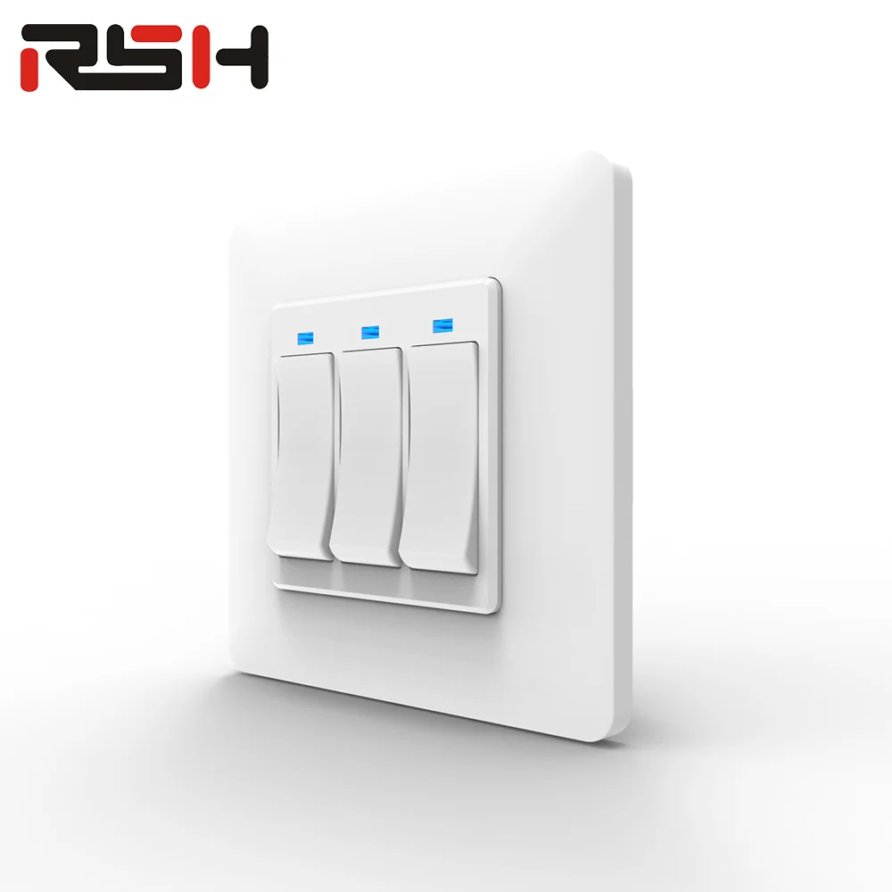 3 gang remote control light switch