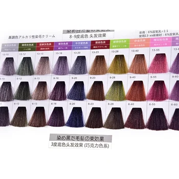 350 Colors Professional Hair Color Chart for Salon - China Hair Color Chart  Swatches and Swatches for Hair Color Chart Book price