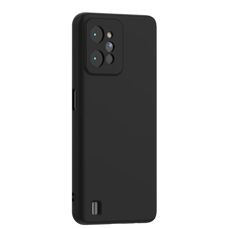 For Realme C31 Silicon Phone Cases Microfiber Soft Touch 2mm Thickness Silicone Phone Case with Lining