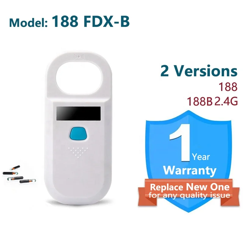 Cmrfid Home Again Pet Microchip Scanner Iso11784/5 Fdxb Fdx A Dog Sim