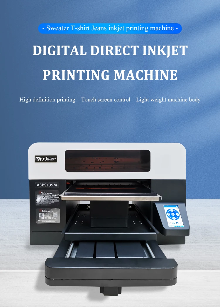 Vigojet High Production Inkjet Printing DTG T Shirt Printer Machine Custom  T Shirt Printer - China Direct to Clothes Printers, DTG Printers