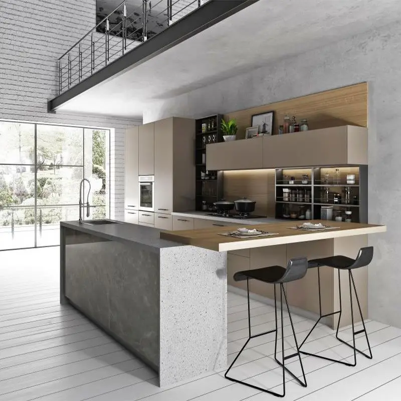 Australian Furniture Cabinet Unit Design Mat Modular Colorful Kitchen Cabinets Base Cabinets 1 Set Modern White Lacquer Painting